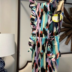 Multicolored cocktail dress NWT!